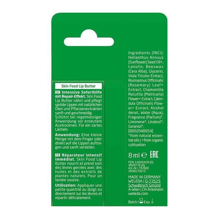 Weleda Skin Food Lip Butter 8 ml