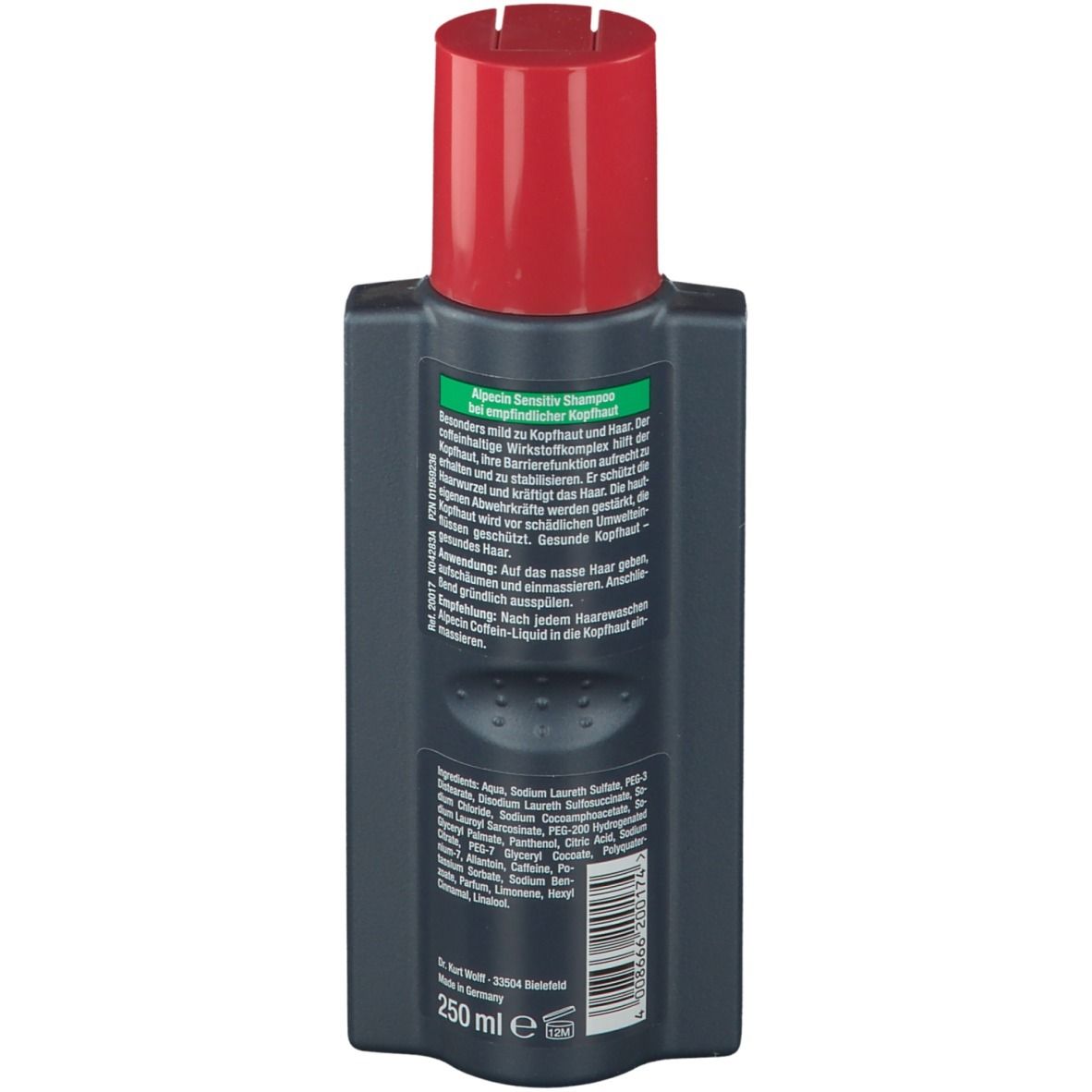 ألبشين شامبو للفروة الحساسة 250 مل - Alpecin Sensitiv Shampoo S1 250 ml - GermanVit - Saudi arabia