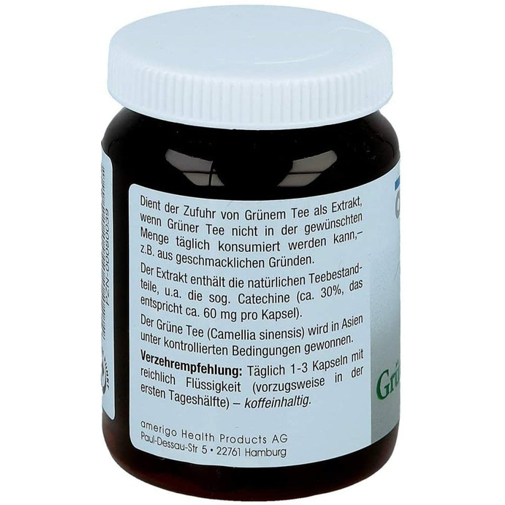 أميريجو خلاصة الشاي الأخضر 200 ملج 90 كبسولة - Amerigo Green Tea Extract 200 mg 90 Caps - GermanVit - Saudi arabia