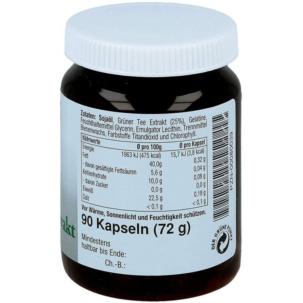 أميريجو خلاصة الشاي الأخضر 200 ملج 90 كبسولة - Amerigo Green Tea Extract 200 mg 90 Caps - GermanVit - Saudi arabia