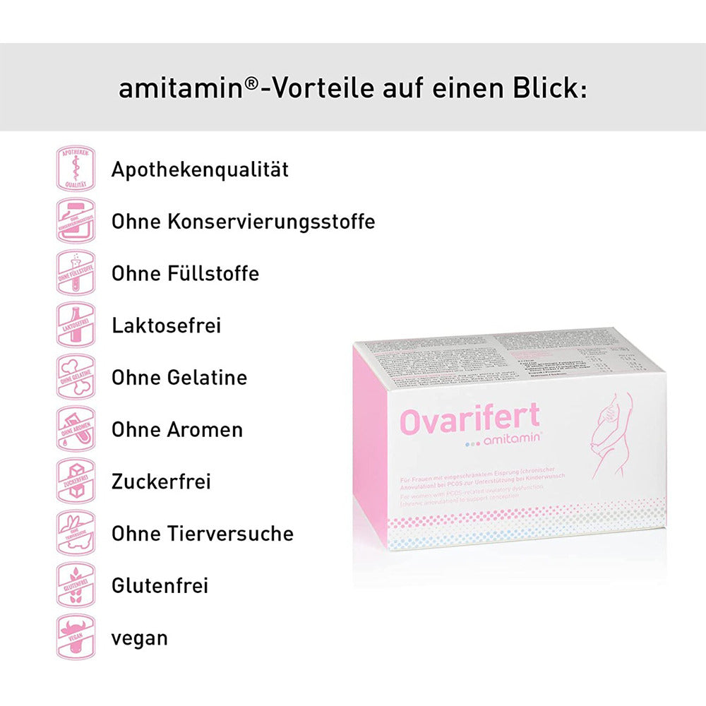 أميتامين أوفاريفيرت 120 كبسولة - Amitamin Ovarifert 120 Caps - GermanVit - Saudi arabia