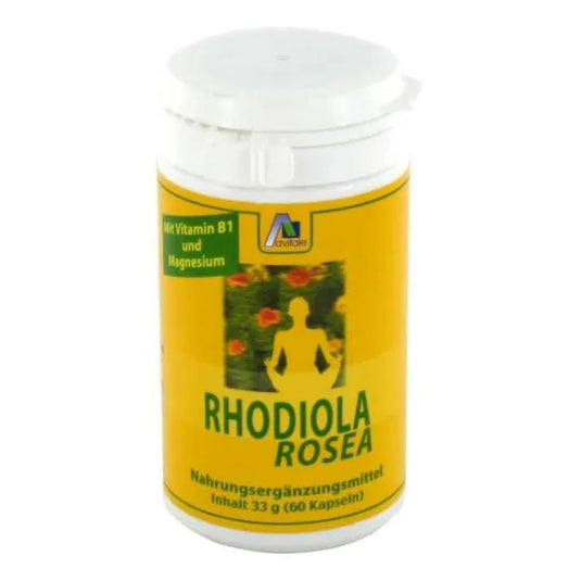 مستخلص الروديولا الوردية 200 ملج 60 كبسولة - Avitale RHODIOLA ROSEA 200 mg 60 Caps - GermanVit - Saudi arabia