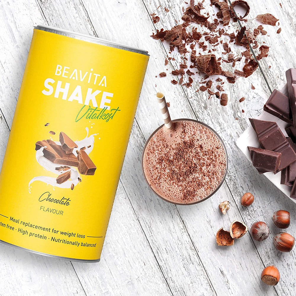 بيفيتا بديل الوجبة شوكولاتة 500 جرام - BEAVITA SHAKE Vitalkost Meal Replacement 500 gm Chocolate - GermanVit - Saudi arabia