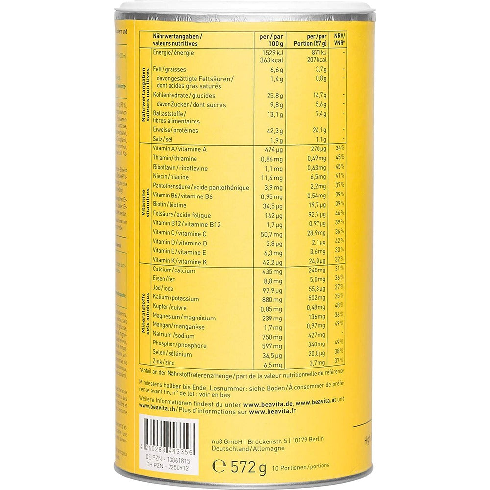 بيفيتا بديل الوجبة زبادي وتوت 572 جرام - BEAVITA SHAKE Vitalkost Meal Replacement 572 gm Berry Yoghurt - GermanVit - Saudi arabia