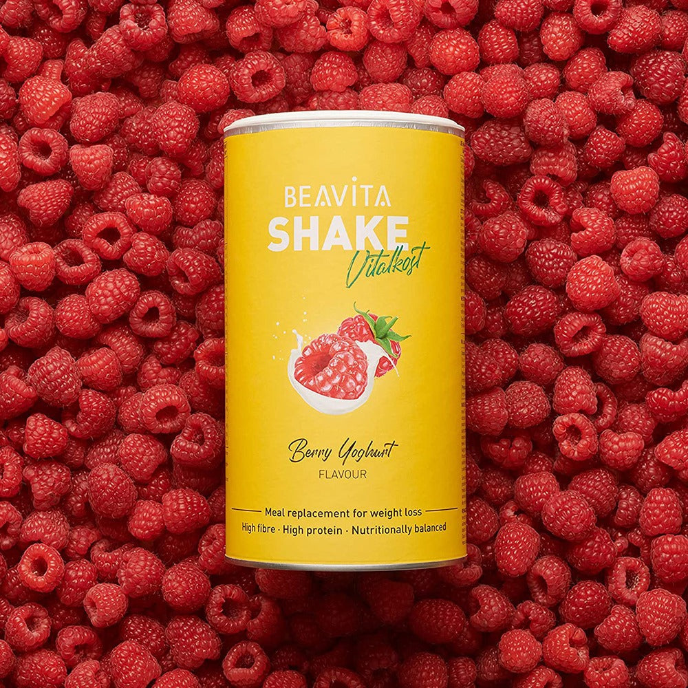 بيفيتا بديل الوجبة زبادي وتوت 572 جرام - BEAVITA SHAKE Vitalkost Meal Replacement 572 gm Berry Yoghurt - GermanVit - Saudi arabia