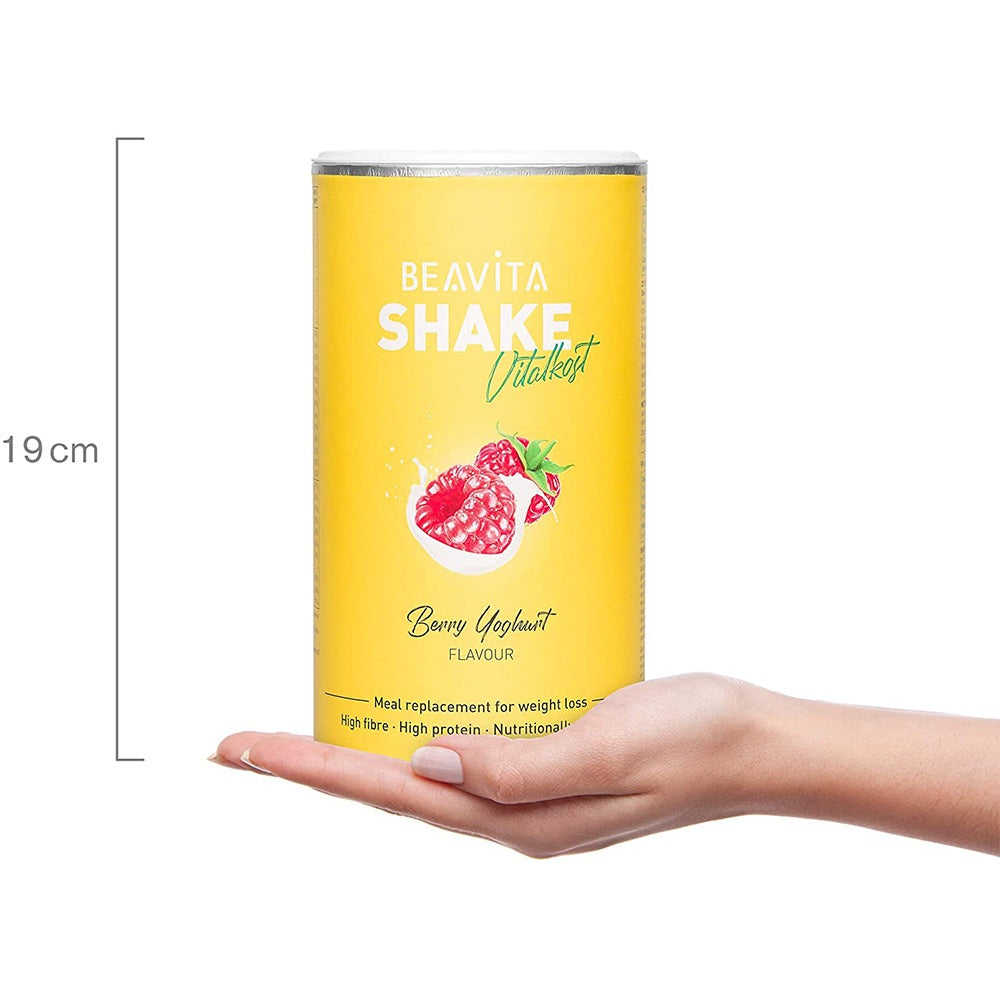 بيفيتا بديل الوجبة زبادي وتوت 572 جرام - BEAVITA SHAKE Vitalkost Meal Replacement 572 gm Berry Yoghurt - GermanVit - Saudi arabia