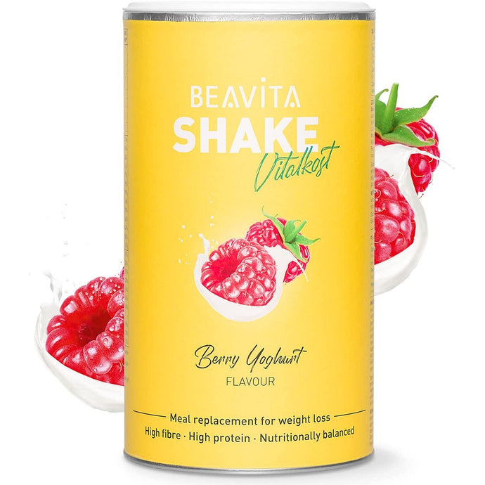 بيفيتا بديل الوجبة زبادي وتوت 572 جرام - BEAVITA SHAKE Vitalkost Meal Replacement 572 gm Berry Yoghurt - GermanVit - Saudi arabia