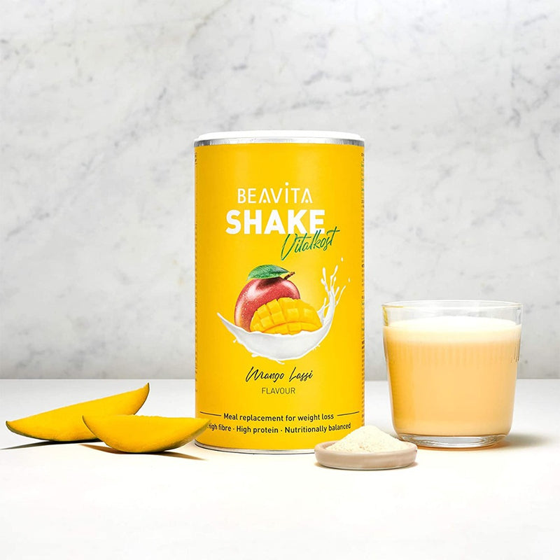 حميل الصورة في عارض المعرض ، بيفيتا بديل الوجبة مانجو 572 جرام - BEAVITA SHAKE Vitalkost Meal Replacement 572 gm Mango Lassi - GermanVit - Saudi arabia
