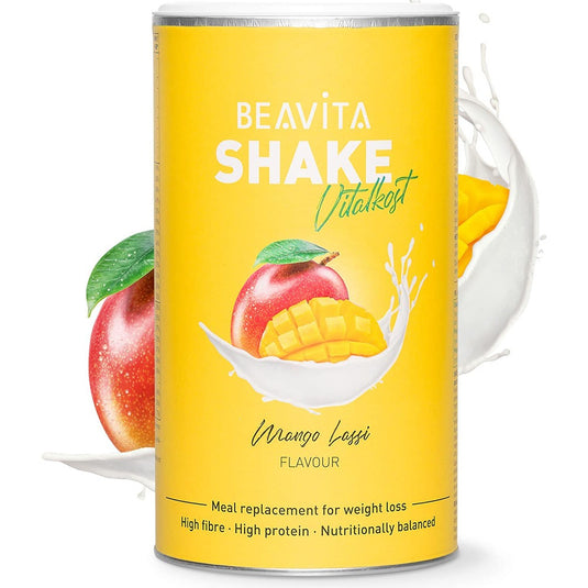 بيفيتا بديل الوجبة مانجو 572 جرام - BEAVITA SHAKE Vitalkost Meal Replacement 572 gm Mango Lassi - GermanVit - Saudi arabia