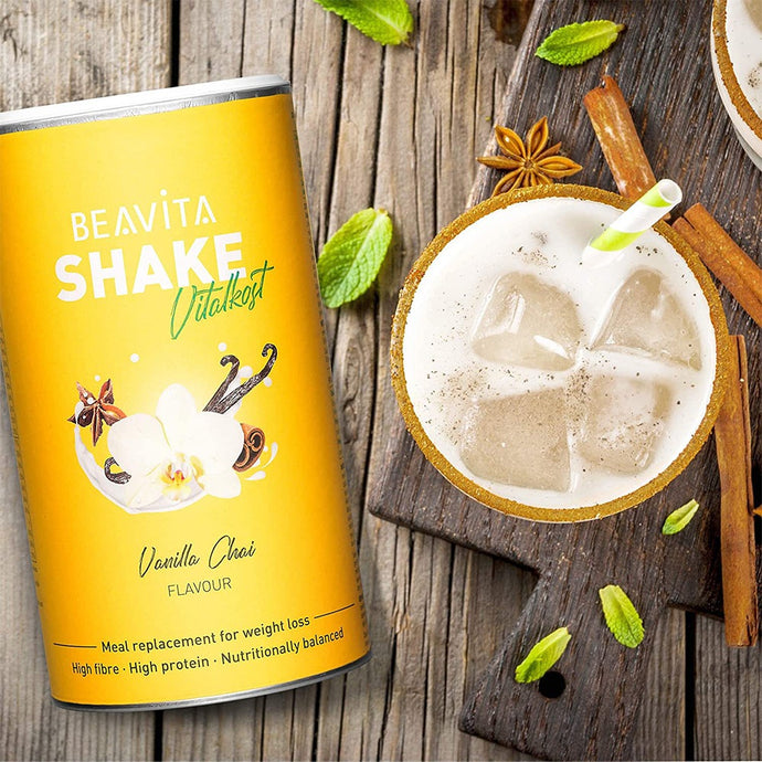 بيفيتا بديل الوجبة فانيليا 572 جرام - BEAVITA SHAKE Vitalkost Meal Replacement 572 gm Vanilla - GermanVit - Saudi arabia