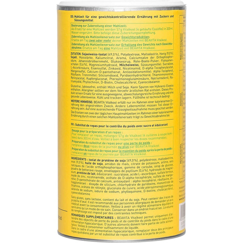 حميل الصورة في عارض المعرض ، بيفيتا بديل الوجبة مانجو 572 جرام - BEAVITA SHAKE Vitalkost Meal Replacement 572 gm Mango Lassi - GermanVit - Saudi arabia
