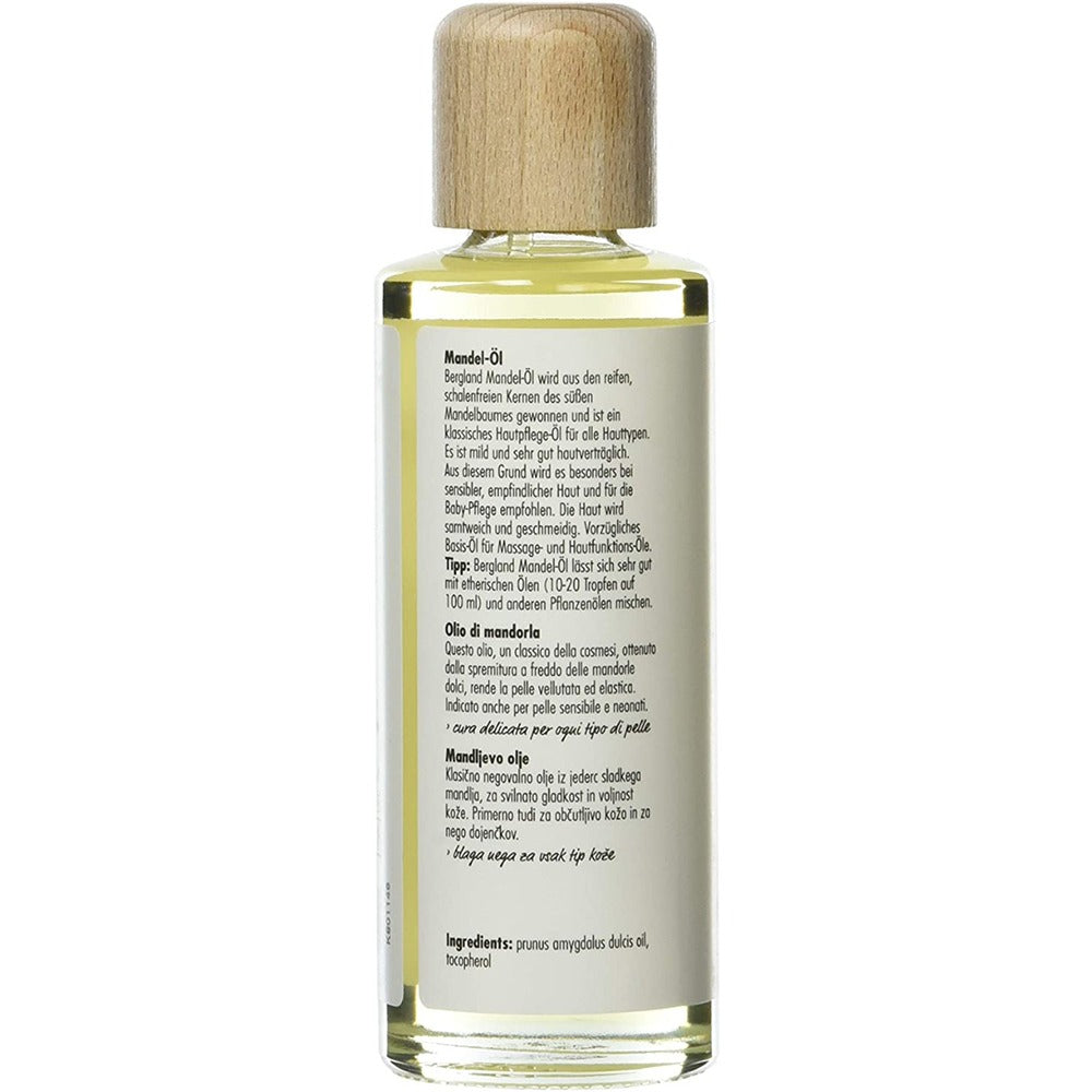 زيت اللوز الحلو 125 مل - Bergland Almond Oil 125 ml - GermanVit - Saudi arabia
