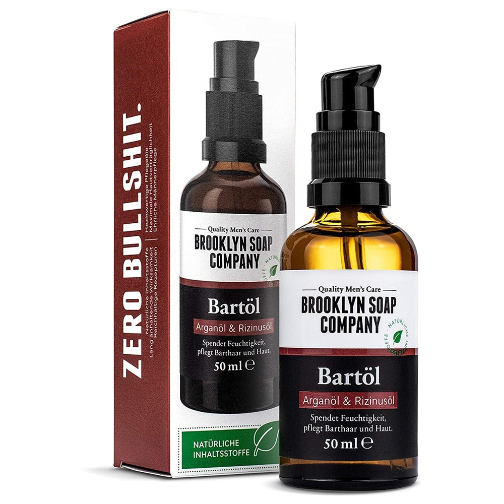 بروكلين زيت تصفيف اللحية 50 مل - Brooklyn Soap Company BEARD OIL 50 ml - GermanVit - Saudi arabia