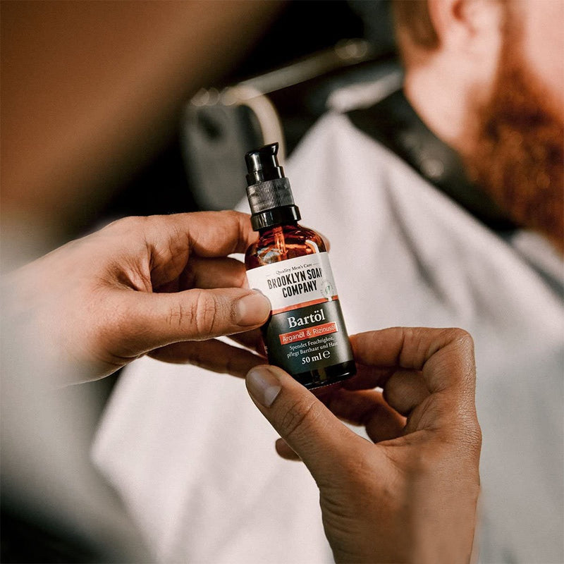 حميل الصورة في عارض المعرض ، بروكلين زيت تصفيف اللحية 50 مل - Brooklyn Soap Company BEARD OIL 50 ml - GermanVit - Saudi arabia

