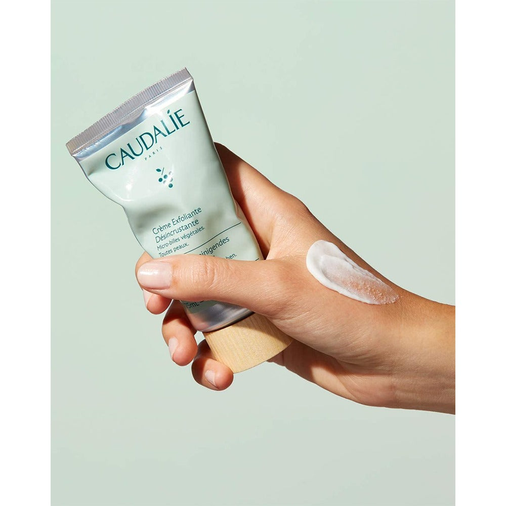 كودالي مقشر الوجه اللطيف 75 مل - CAUDALÍE Mild Facial Scrub 75 ml - GermanVit - Saudi arabia