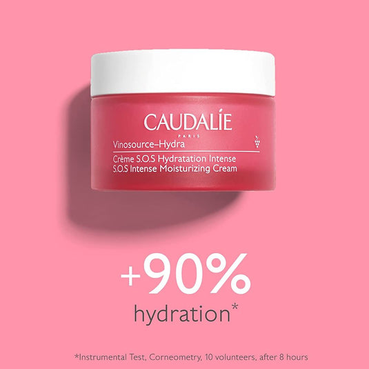 كودالي فينوسورس كريم مرطِّب 50 مل - CAUDALÍE Vinosource-Hydra S.O.S Intense Cream 50 ml - GermanVit - Saudi arabia