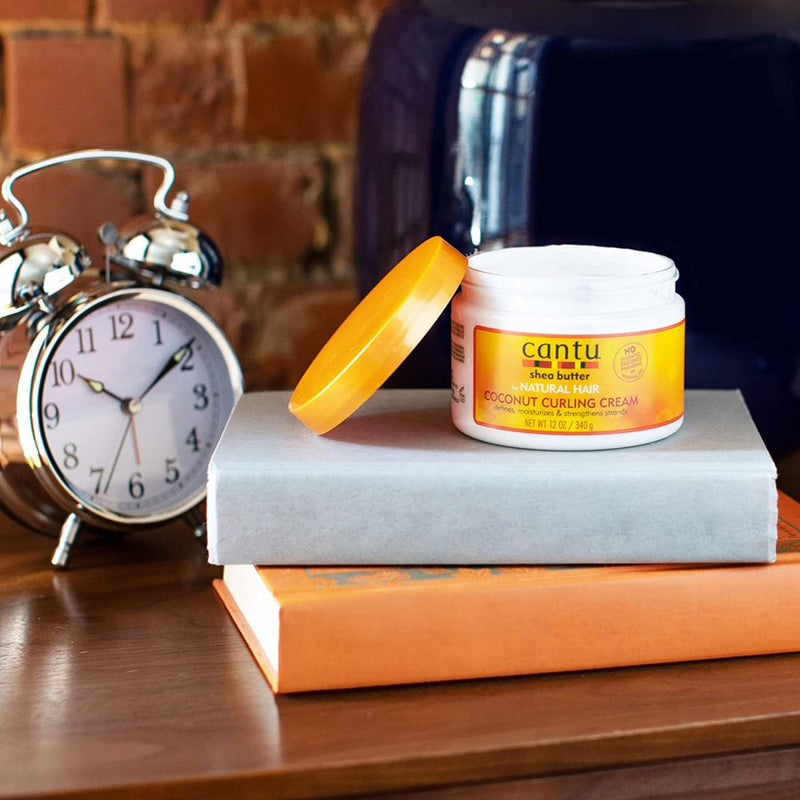 حميل الصورة في عارض المعرض ، كانتو كريم للشعر الكيرلي بالشيا وجوز الهند 340 جرام - Cantu Shea Butter COCONUT CURLING Cream 340 gm - GermanVit - Saudi arabia
