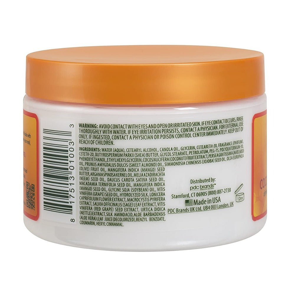كانتو كريم للشعر الكيرلي بالشيا وجوز الهند 340 جرام - Cantu Shea Butter COCONUT CURLING Cream 340 gm - GermanVit - Saudi arabia
