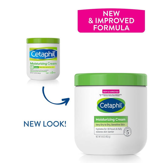 سيتافيل كريم مرطب 453 جرام - Cetaphil Moisturizing Cream 453 gm - GermanVit - Saudi arabia