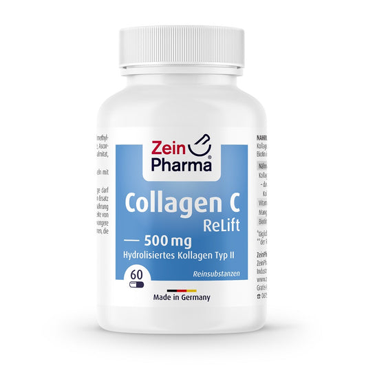 كولاجين سي ريلفت 500 ملج 60 كبسولة - ZeinPharma Collagen C ReLift 500 mg 60 Caps - GermanVit - Saudi arabia