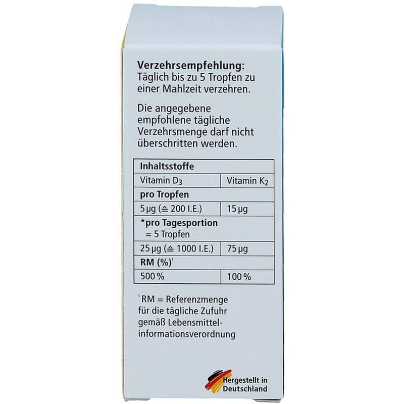 Load image into Gallery viewer, فيتامين ك2+د3 نقاط شرب 25 مل - Dekristolvit D₃K₂ drops 25 ml - GermanVit - Saudi arabia

