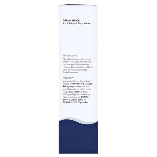 ديرماسنس لوشن الوجه والجسم 200 مل - DERMASENCE AHA Body & Face Lotion 200 ml - GermanVit - Saudi arabia
