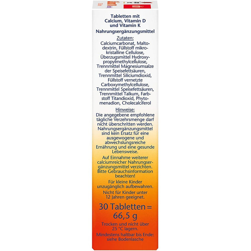 حميل الصورة في عارض المعرض ، دوبل هيرز كالسيوم 700 + فيتامين د3 أقراص - Doppelherz aktiv Calcium 700 + Vitamin D₃ Tablets - GermanVit - Saudi arabia
