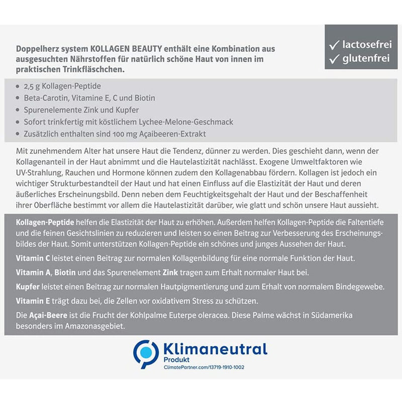 Load image into Gallery viewer, دوبل هيرز كولاجين اكسترا 30*25 مل أمبول شراب - Doppelherz System COLLAGEN EXTRA 30*25 ml Drinking Amp - GermanVit - Saudi arabia
