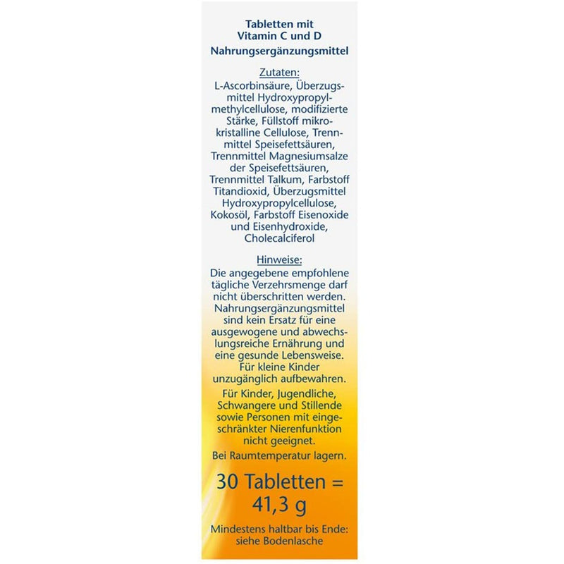 Load image into Gallery viewer, دوبل هيرز فيتامين سي 1000 ملج 100 قرص - Doppelherz aktiv Vitamin C 1000 mg 100 Tabs - GermanVit - Saudi arabia
