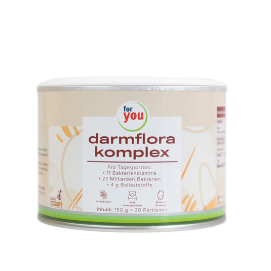 فور يو دارمفلورا كومبليكس بروبيوتيك باودر 150 جم- For You Darmflora Komplex Powder 150 gm