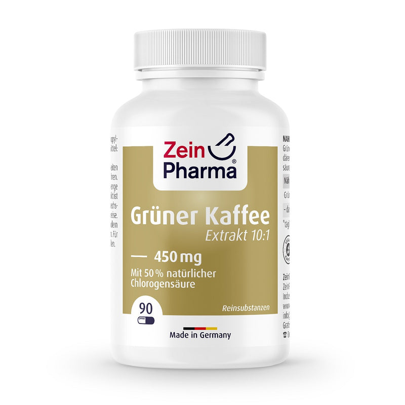 Load image into Gallery viewer, خلاصة القهوة الخضراء 450 ملج 90 كبسولة - ZeinPharma Green Coffee Extract 450 mg 90 Caps - GermanVit - Saudi arabia
