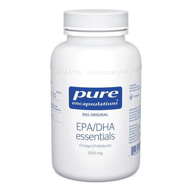 أوميجا-3 1000 ملج 90 كبسولة - Pure Encapsulations EPA/DHA essentials 1000 mg 90 Caps - GermanVit - Saudi arabia