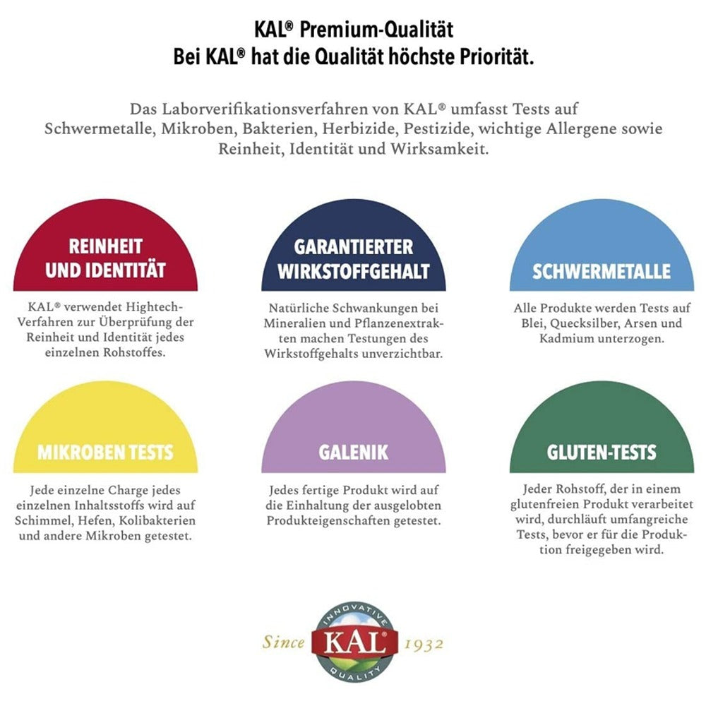 كلوروفيل 100 قرص - KAL Chlorophyll 100 Tabs - GermanVit - Saudi arabia