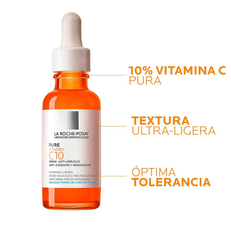 Load image into Gallery viewer, لاروش فيتامين سي سيروم 30 مل - LA ROCHE-POSAY Pure Vitamin C10 Serum 30 ml - GermanVit - Saudi arabia
