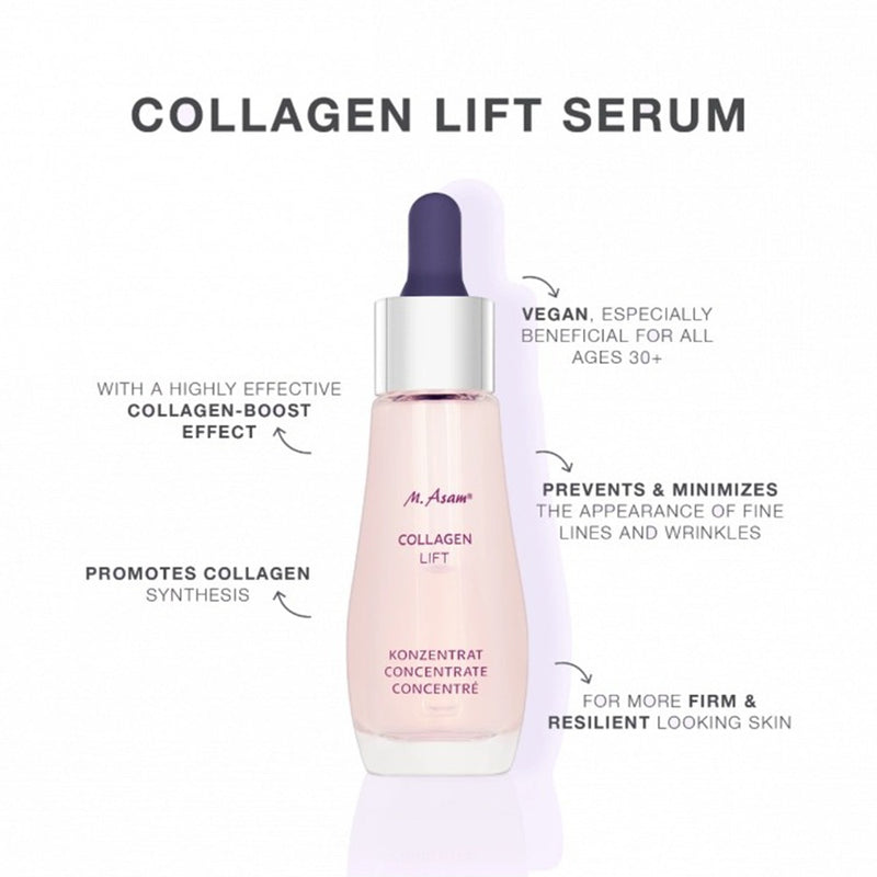 حميل الصورة في عارض المعرض ، سيروم الكولاجين المركز 30 مل - M. Asam COLLAGEN LIFT Concentrate Serum 30 ml - GermanVit - Saudi arabia
