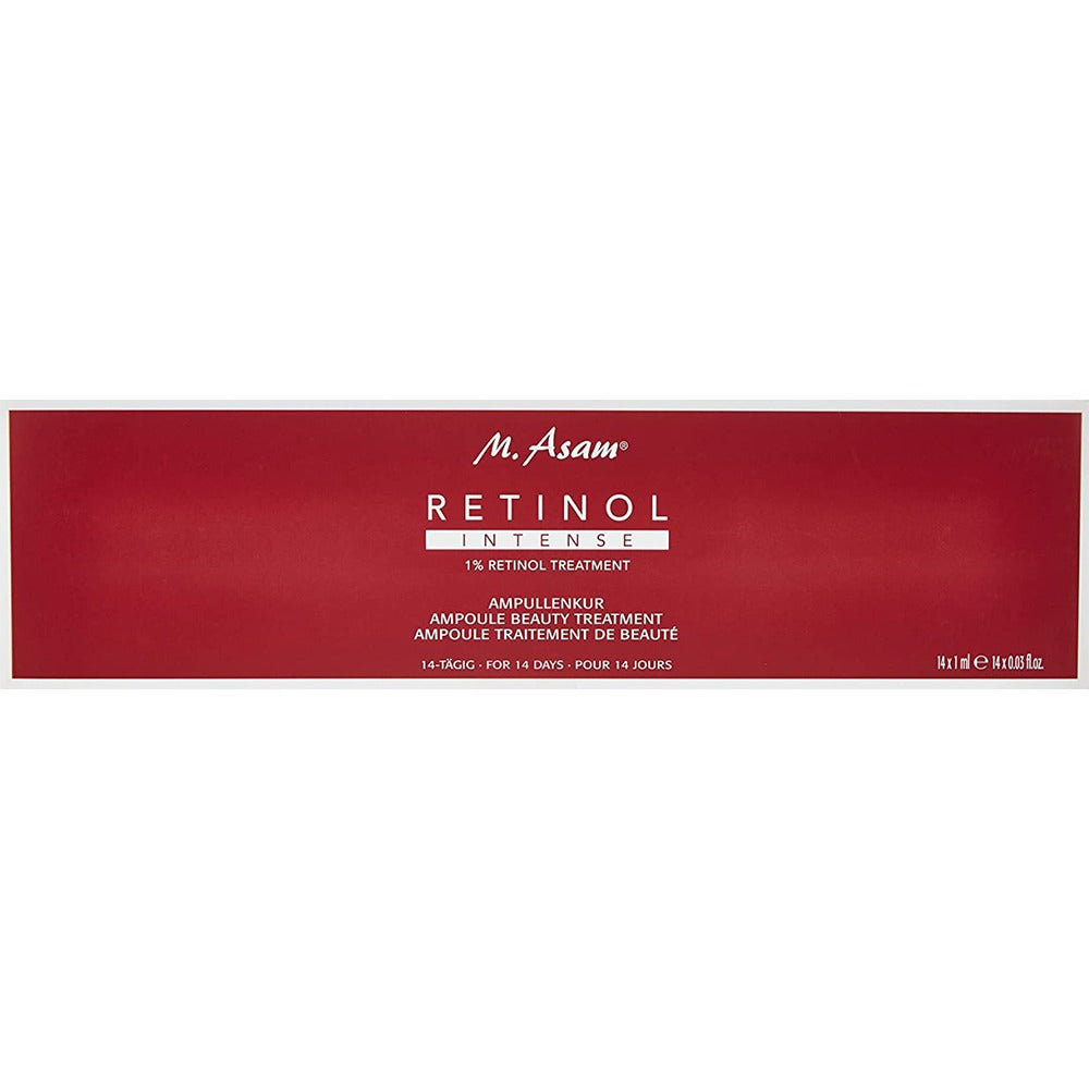 ريتينول مركز للبشرة 28 امبول - M. Asam Retinol Intense Treatment 28 x 1ml - GermanVit - Saudi arabia