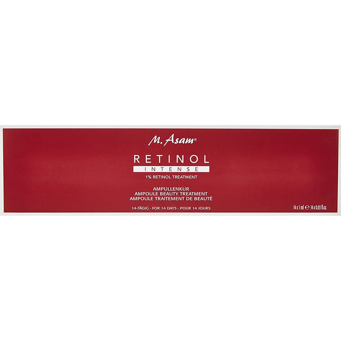 ريتينول مركز للبشرة 28 امبول - M. Asam Retinol Intense Treatment 28 x 1ml - GermanVit - Saudi arabia