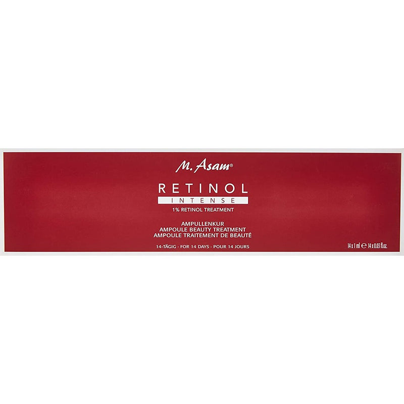 حميل الصورة في عارض المعرض ، ريتينول مركز للبشرة 28 امبول - M. Asam Retinol Intense Treatment 28 x 1ml - GermanVit - Saudi arabia
