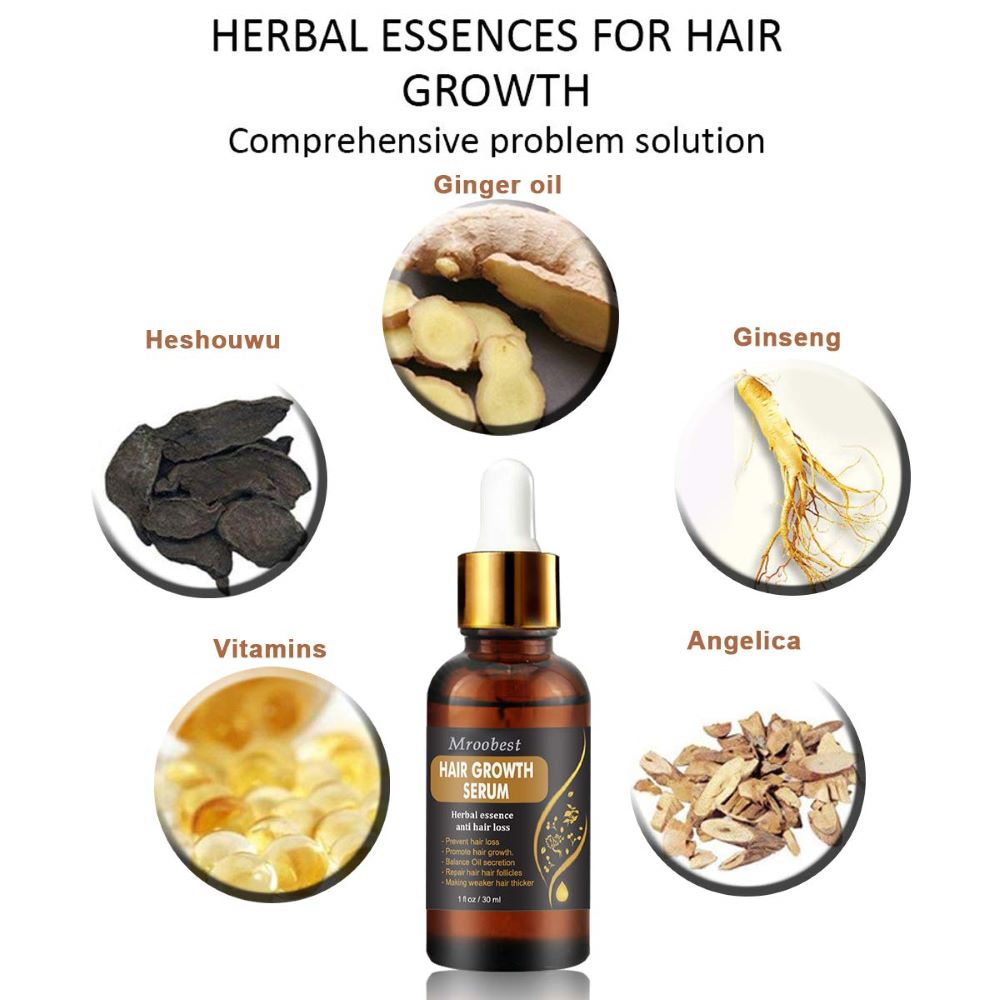 مروبيست سيروم نمو وكثافة الشعر 30 مل - Mroobest Hair Growth Serum 30 ml - GermanVit - Saudi arabia