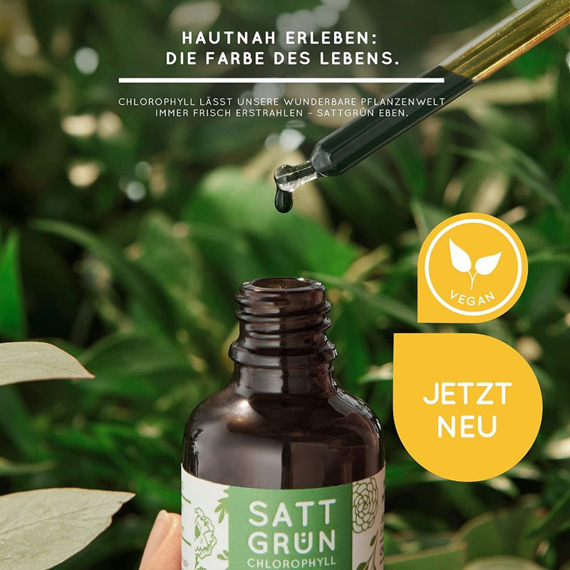 حميل الصورة في عارض المعرض ، كلوروفيل سائل نقاط مركزة 50 مل - NATURE LOVE Chlorophyll Liquid Drops 50 ml - GermanVit - Saudi arabia
