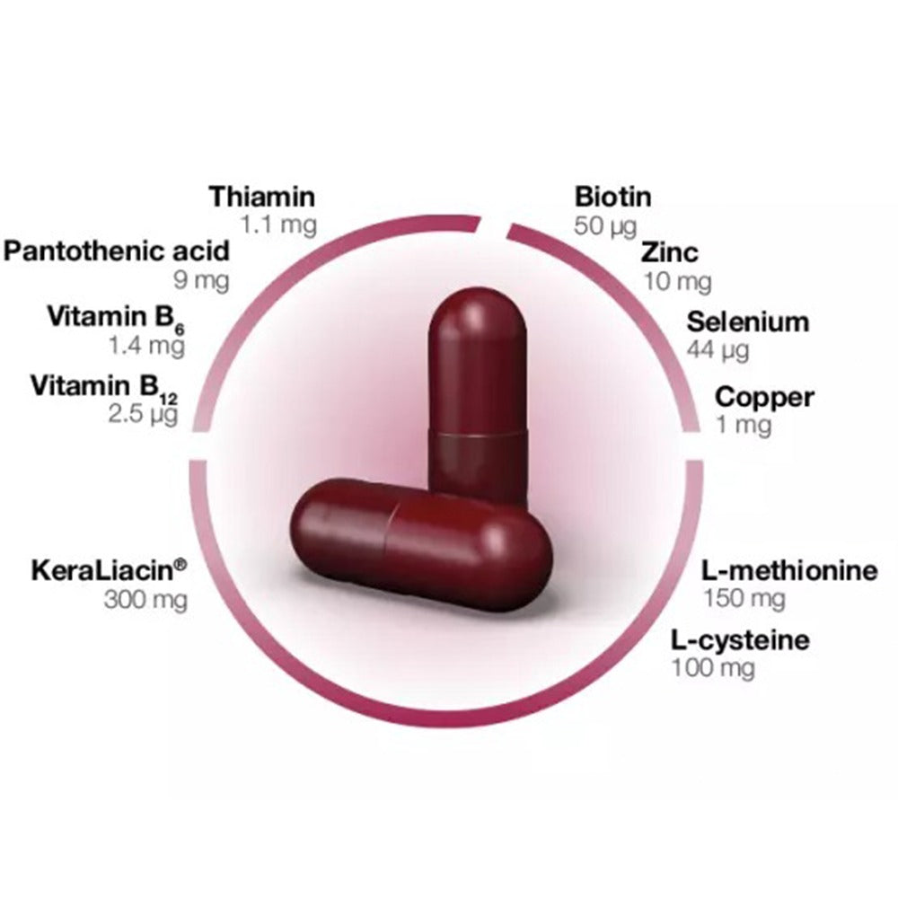 أورثومول كبسولات التغذية المكثفة للشعر - Orthomol Hair Intense Capsules - GermanVit - Saudi arabia