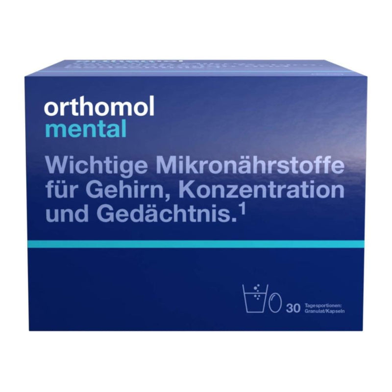 حميل الصورة في عارض المعرض ، أورثومول مينتال 30 جرعة - Orthomol Mental 30 Doses
