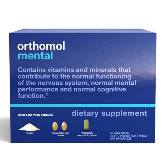 أورثومول مينتال 30 جرعة - Orthomol Mental 30 Doses