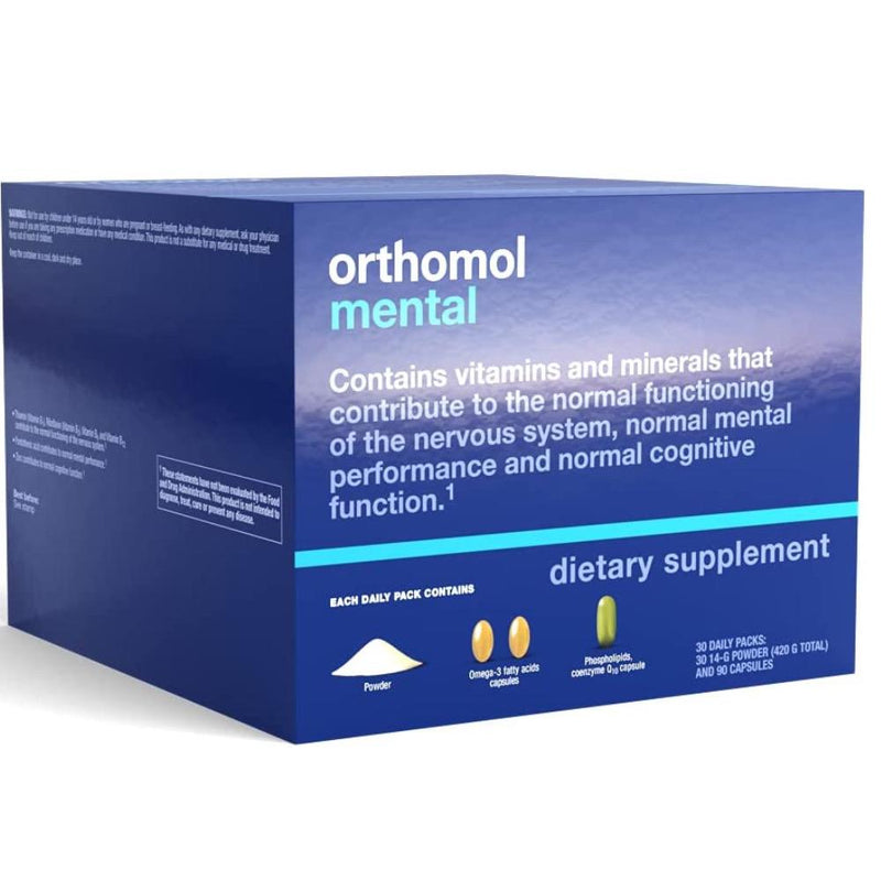 حميل الصورة في عارض المعرض ، أورثومول مينتال 30 جرعة - Orthomol Mental 30 Doses

