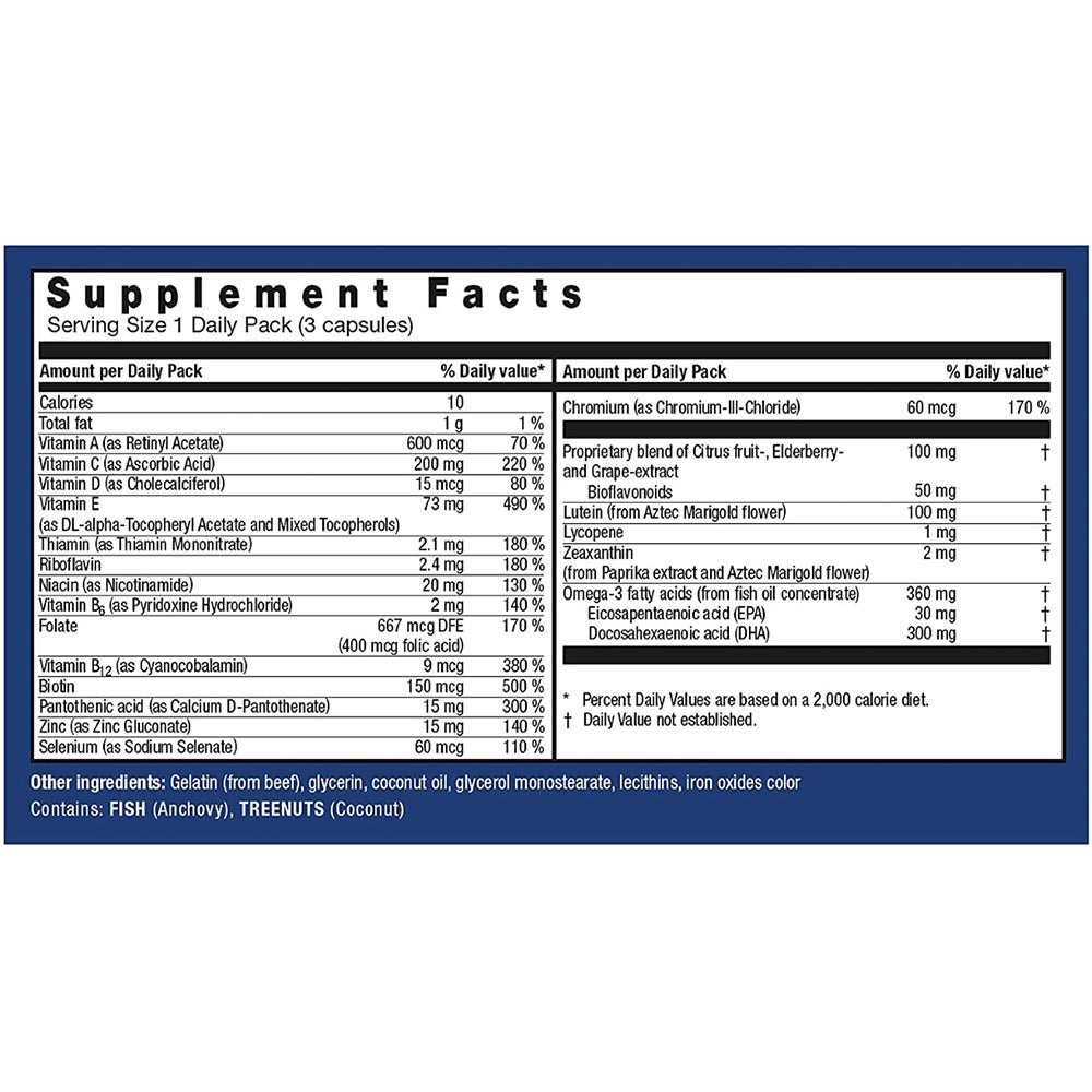 أورثومول فيتامينات للعين 30 جرعة - Orthomol Vision Capsules 30 Doses - GermanVit - Saudi arabia