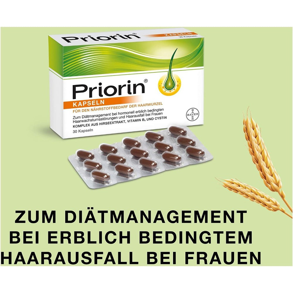 كبسولات برايورين للشعر 30 كبسولة - Priorin Hair 30 Caps - GermanVit - Saudi arabia