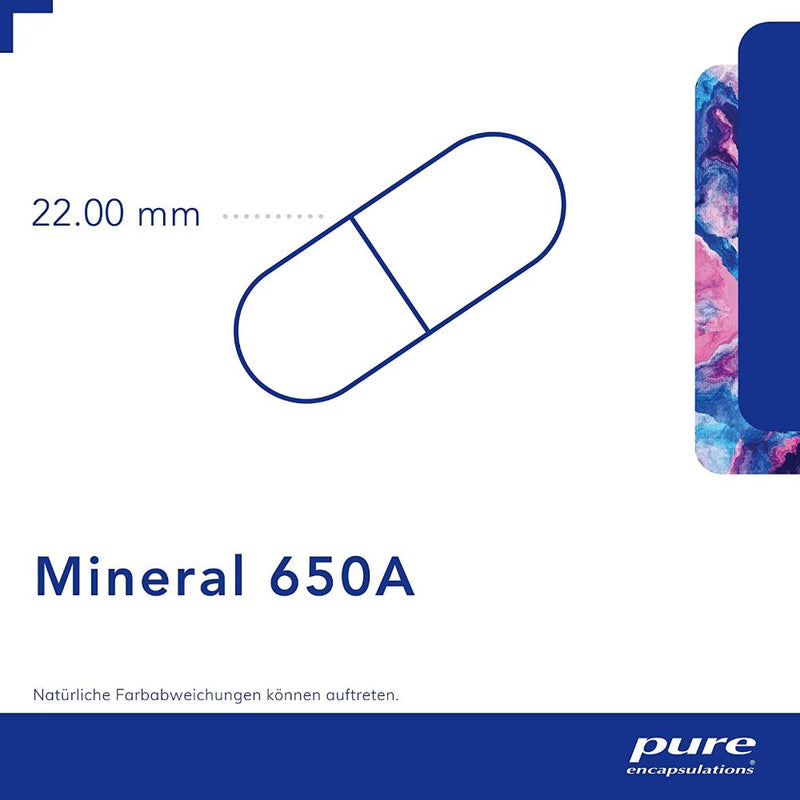 Load image into Gallery viewer, المعادن المتعددة (650A) 90 كبسولة - Pure Encapsulations Mineral 650A 90 Cap - GermanVit - Saudi arabia
