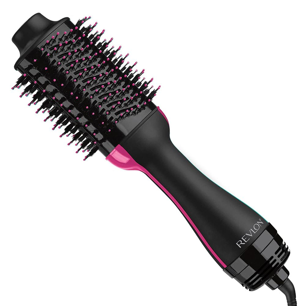فرشاة ريفلون لتكثيف الشعر بالهواء الساخن (لون أسود) - REVLON One-Step Volumizer Original Hot Air Brush (Black) - GermanVit - Saudi arabia