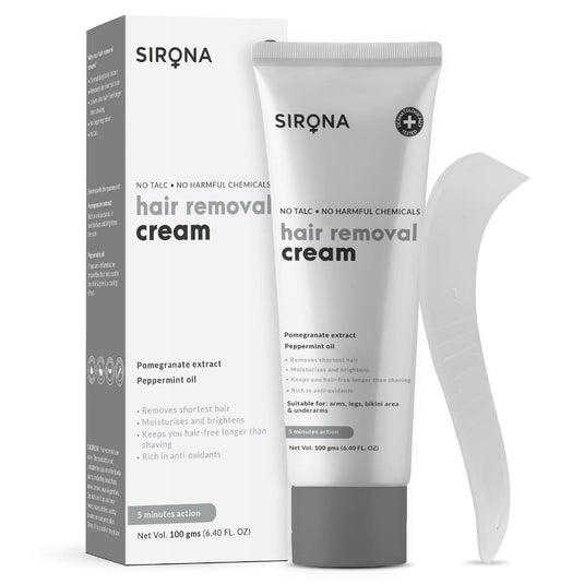 سيرونا كريم إزالة الشعر للنساء 100 جرام - SIRONA Hair Removal Cream for Women 100 gm - GermanVit - Saudi arabia