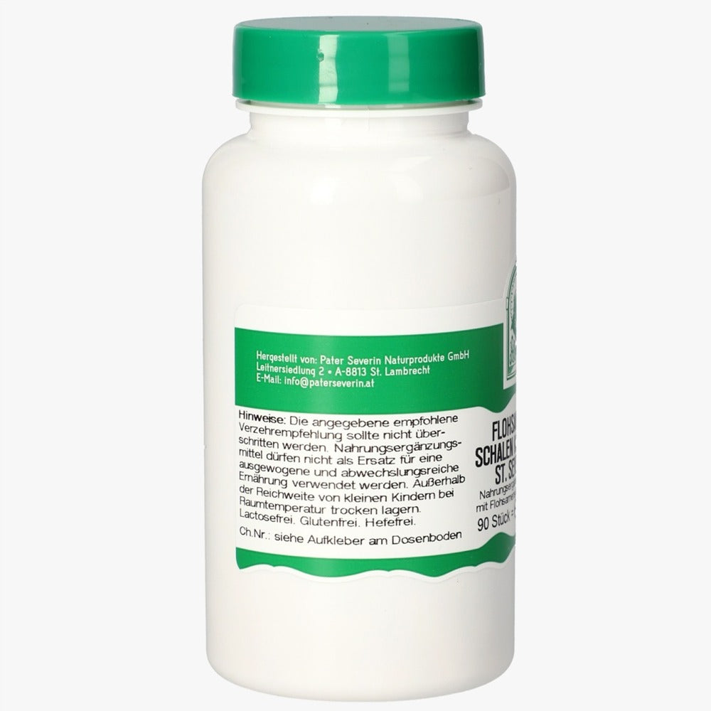 قشور السيليوم 90 كبسولة - St. Severin Psyllium Husks 90 Caps - GermanVit - Saudi arabia